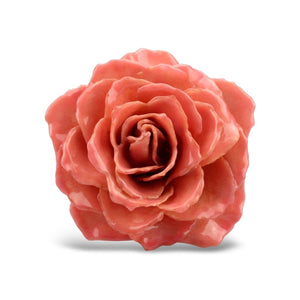 Natural rose brooch hand made in Italy