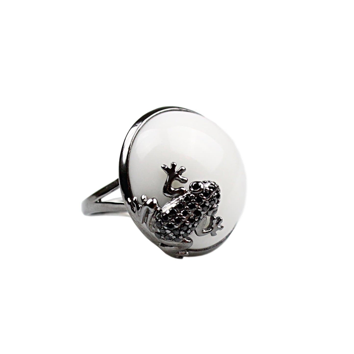 Sterling Silver Frog Ring