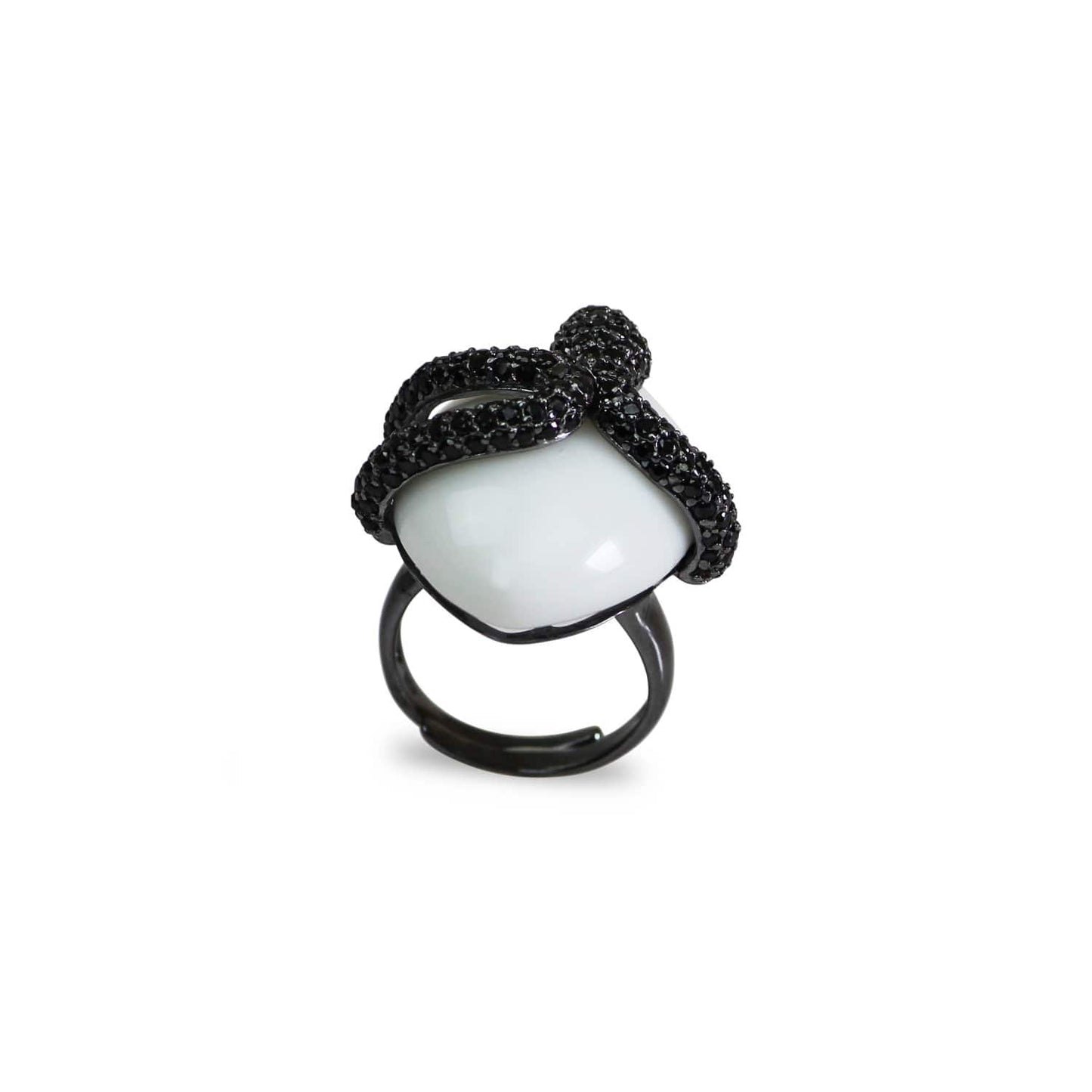 Adjustable Sea Snake Cocktail Ring