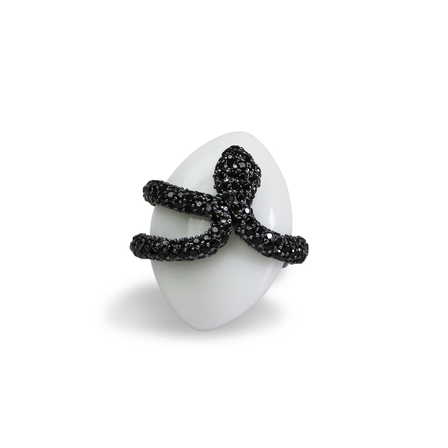 Adjustable Sea Snake Cocktail Ring