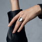 Sterling Silver Adjustable Seahorse Ring