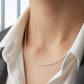 Sterling Silver Choker Necklace