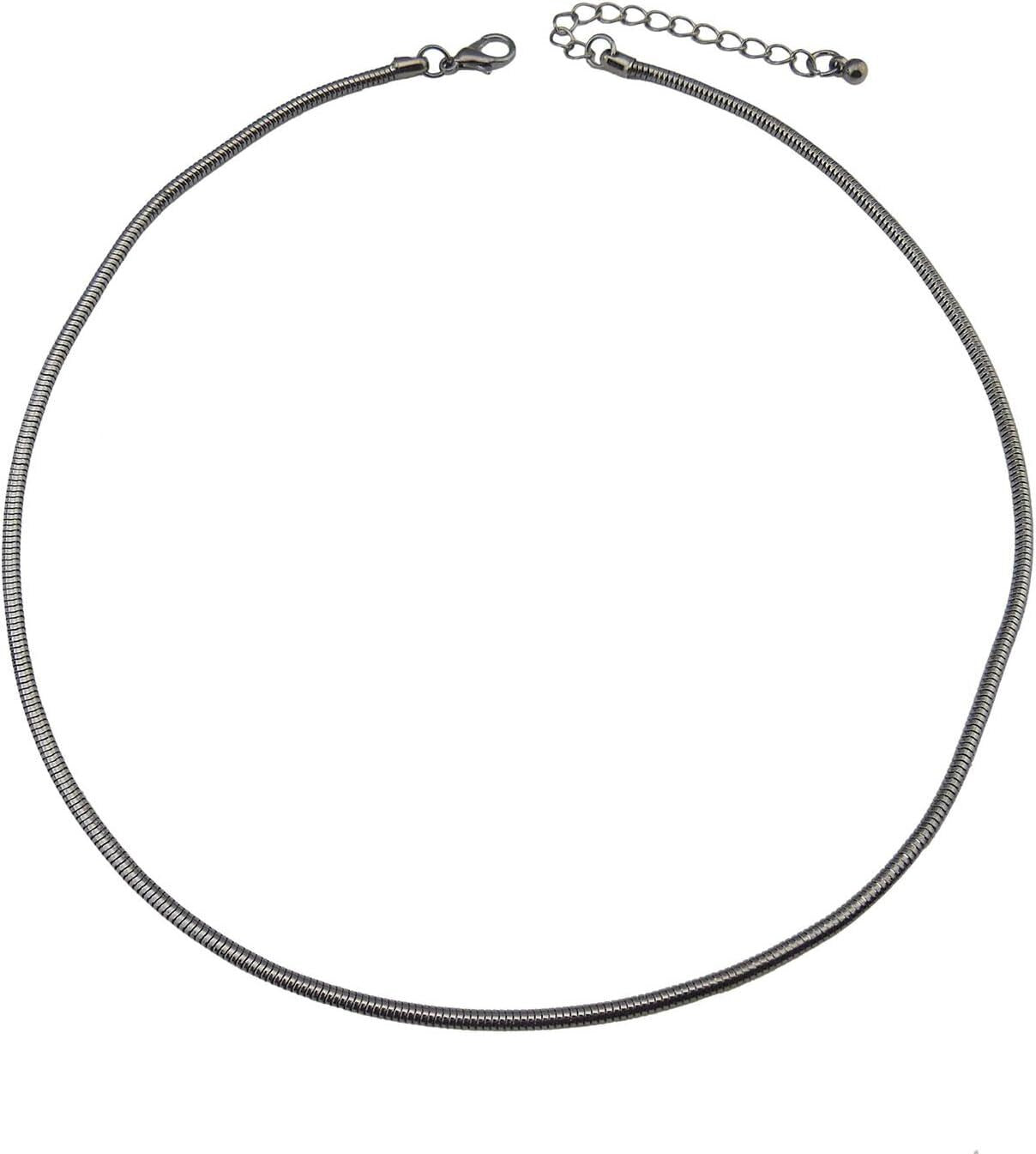 Sterling Silver Serpentine Necklace