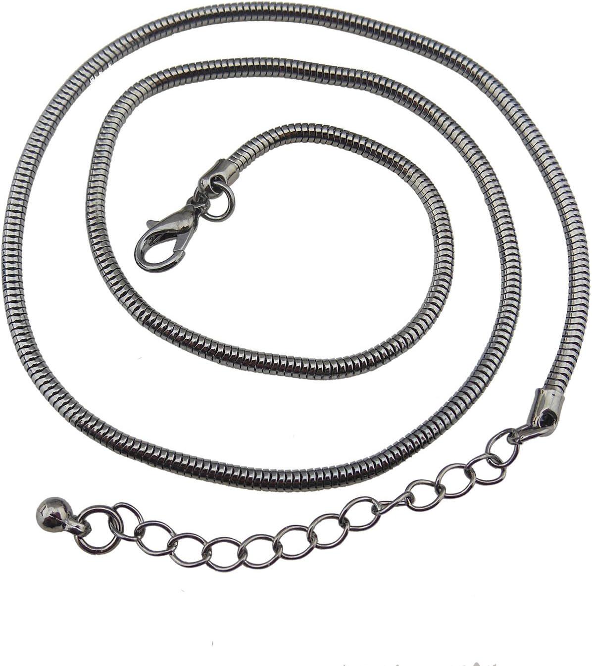 Sterling Silver Serpentine Necklace