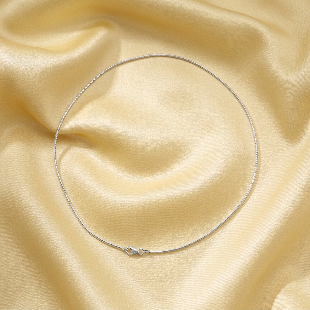 Sterling Silver Choker Necklace