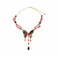 Butterfly and Coral Necklace Butterfly and Coral Necklace