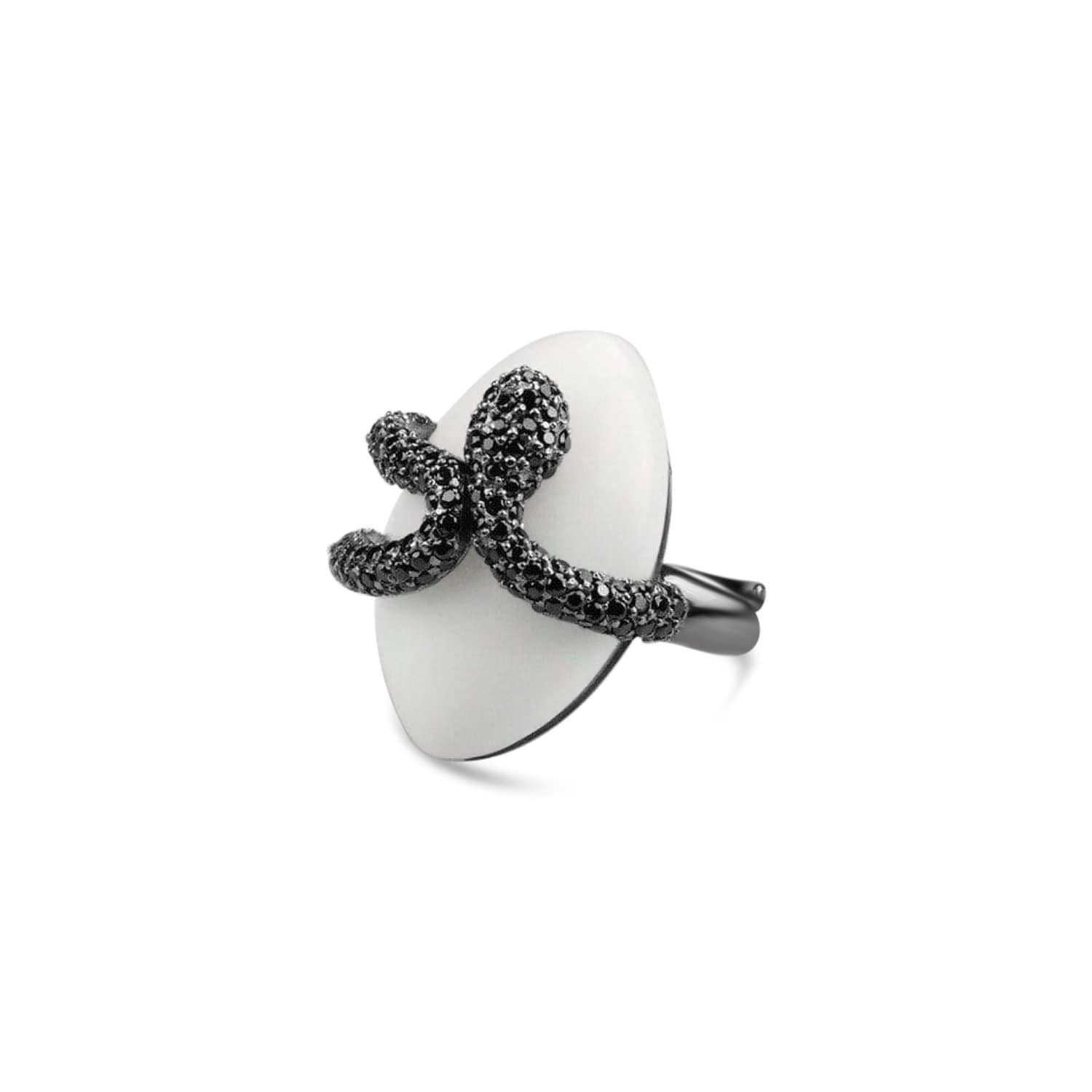 Adjustable Sea Snake Cocktail Ring