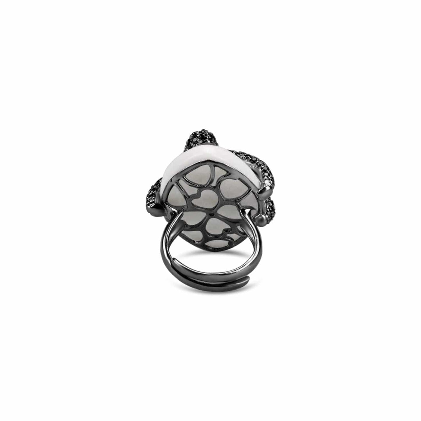 Adjustable Sea Snake Cocktail Ring