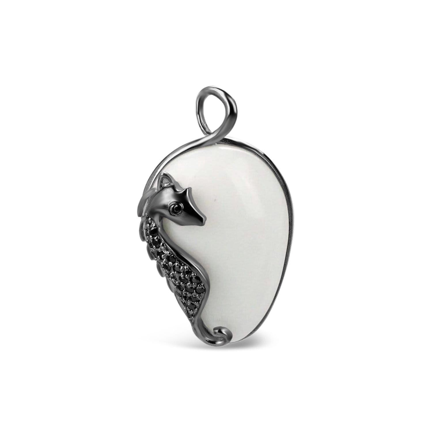 Sterling Silver Seahorse Pendant