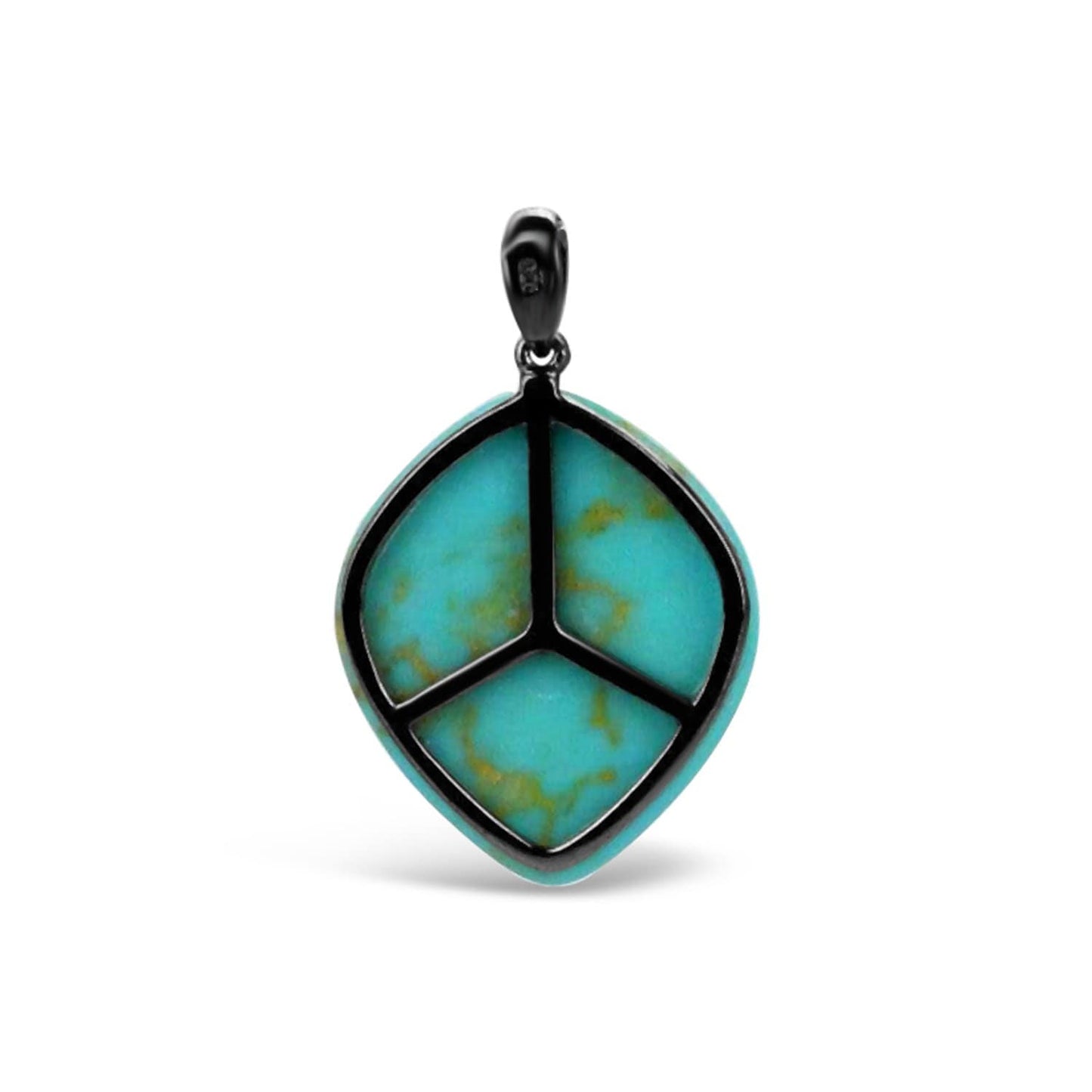 Sterling Silver Turquoise Pendant