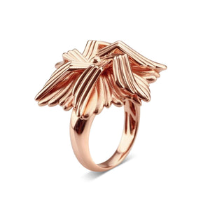 Rose Gold Plated Sea Flower Ring