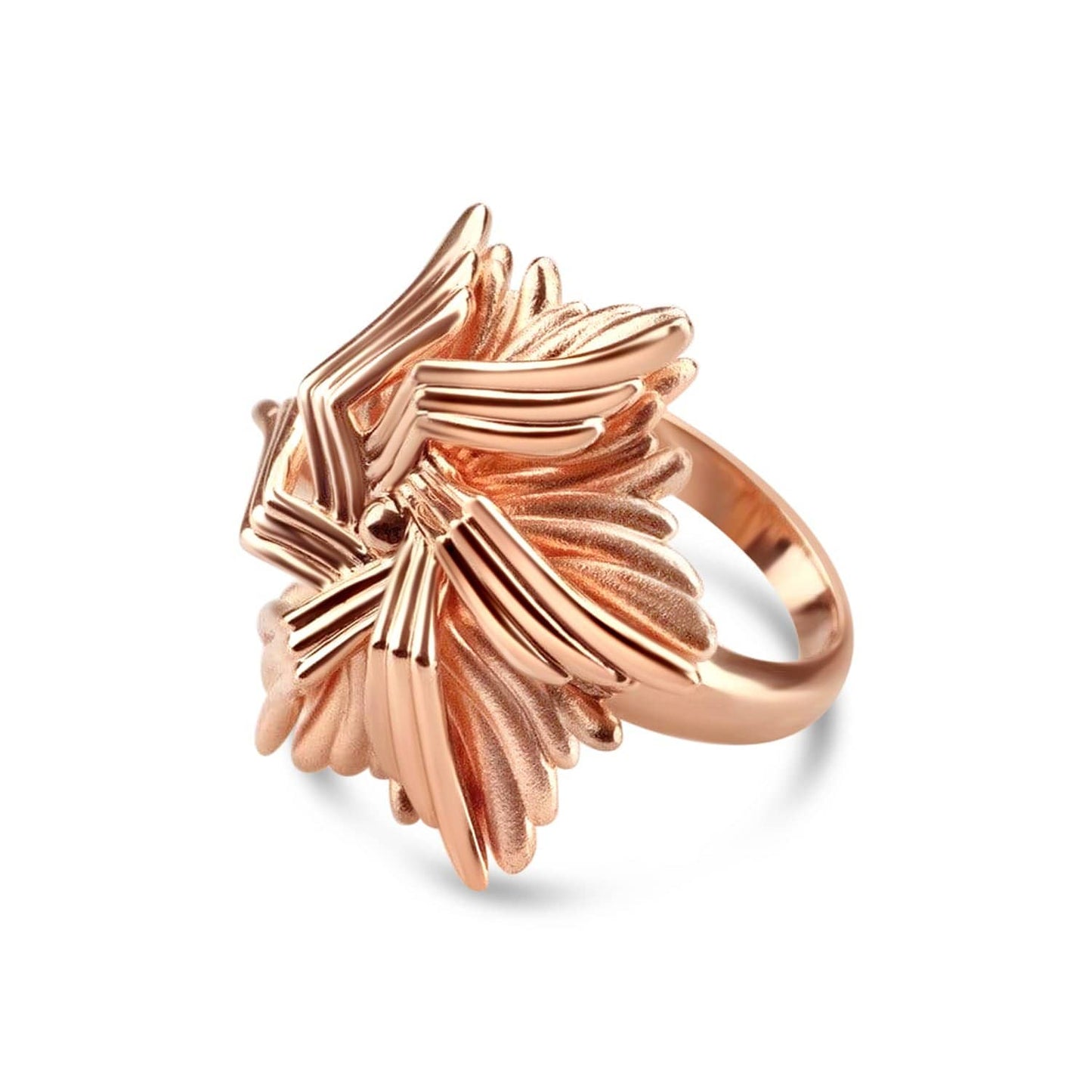 Rose Gold Plated Sea Flower Ring