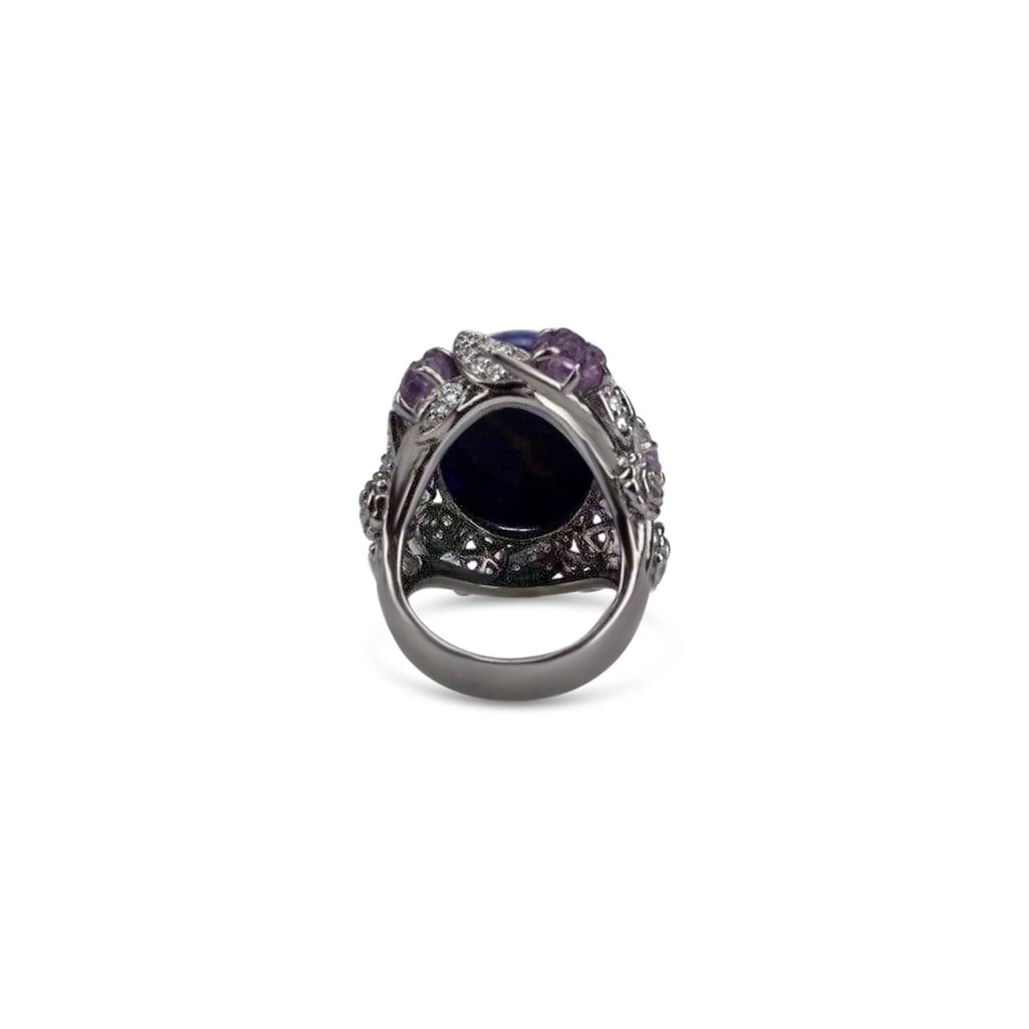 Sterling Silver Sodalite Cocktail Ring