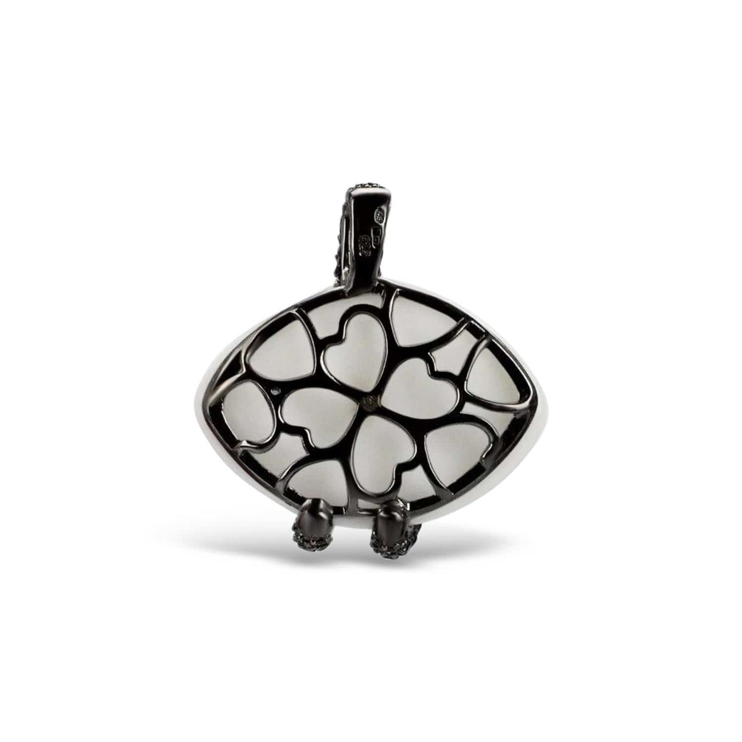 Sterling Silver Sea Snake Pendant