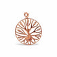 Gold Plated Silver Phoenix Pendant
