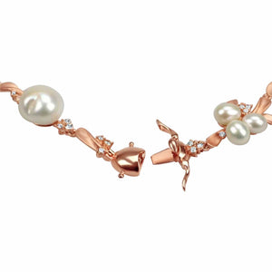 Gold Plated Freshwater Pearls Necklace