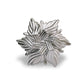 White Gold Plated AG925 Sea Flower Ring
