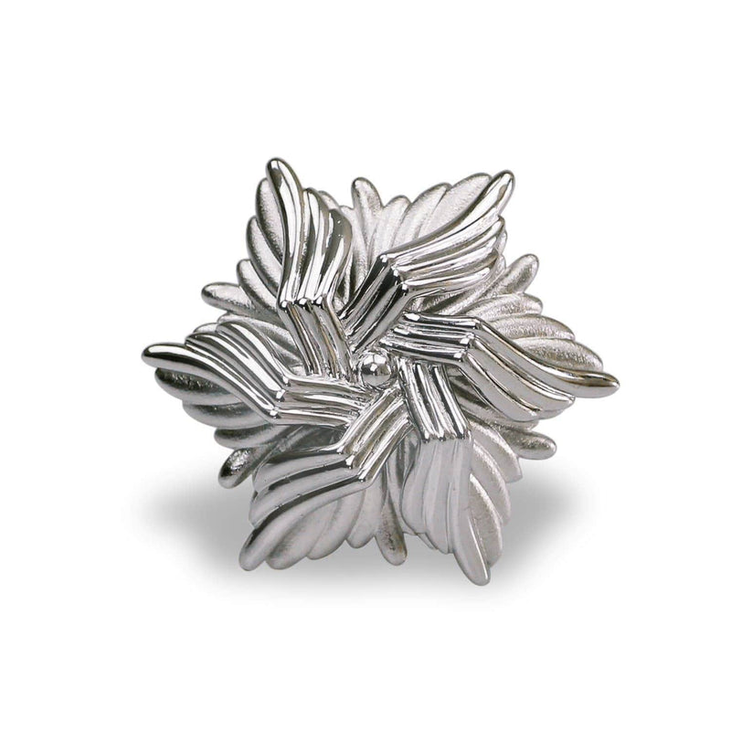 White Gold Plated Sea Flower Ring