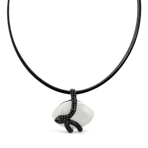 Sterling Silver Sea Snake Necklace