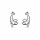 Sterling Silver Spiral Earrings