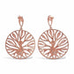 Gold Plated Silver Phoenix Earrings