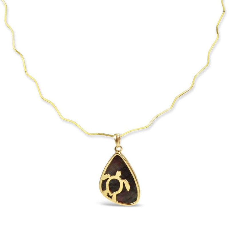 Gold Plated Turtle Necklace